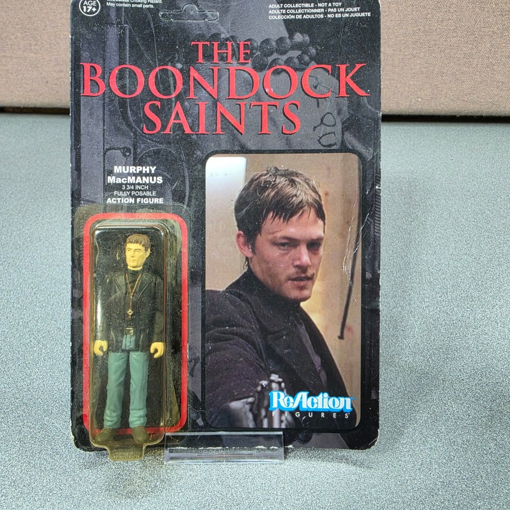 Boondock Saints Murphy MacManus Action Figure New Norman Reedus Super7